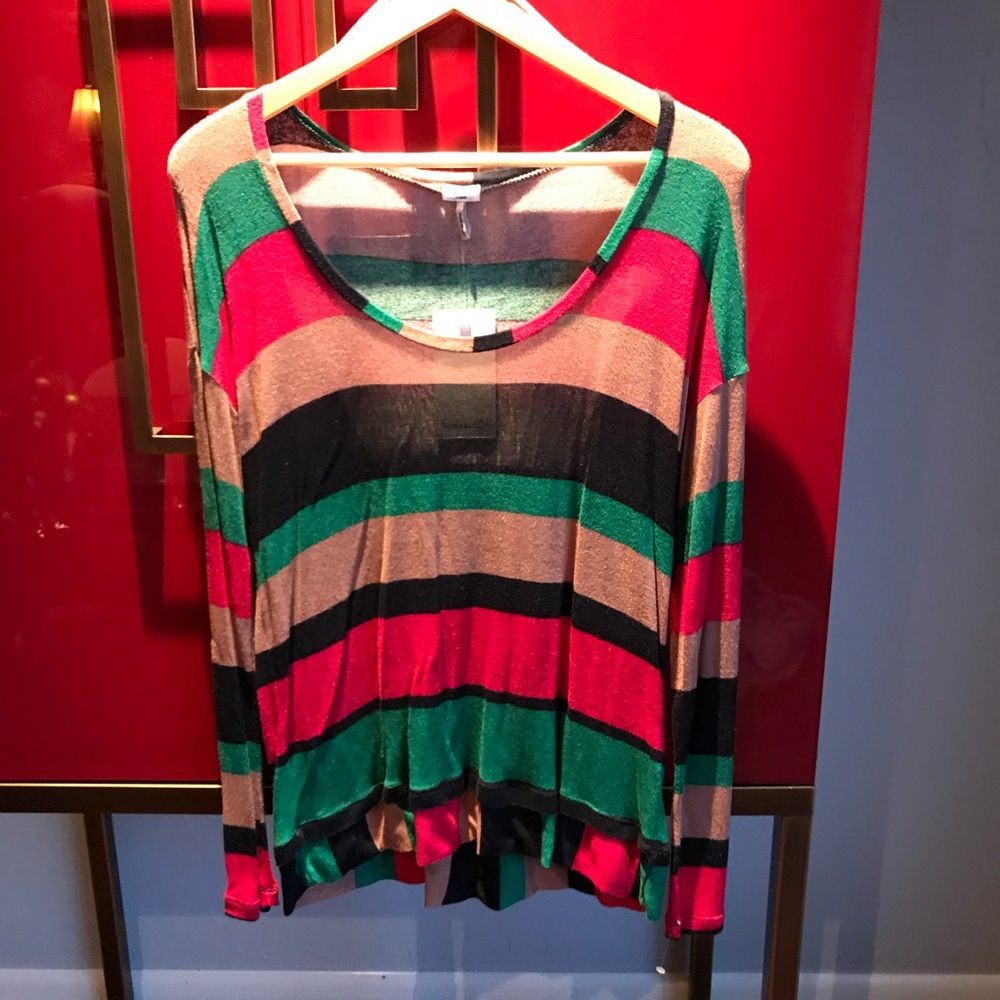 splendid striped top